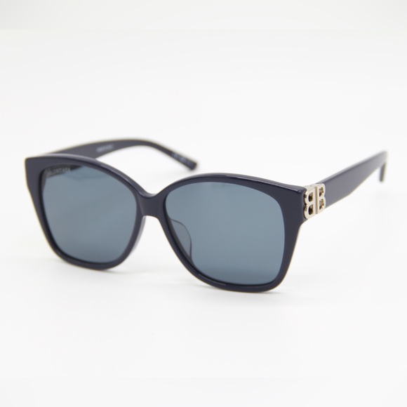 NEW BALENCIAGA BB0135SA 004 BLUE WOMEN SUNGLASSES BALENCIAGA BB0135S - Picture 7 of 13